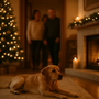 Noël : aboiements à la sonnette et arrivée des invités – protocole calme pour chien
