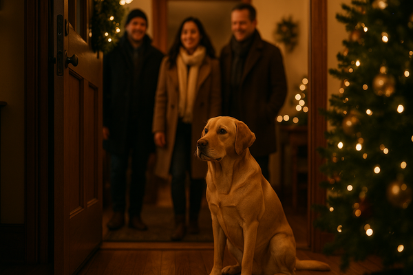 Noël : comment empêcher votre chien de sauter sur les invités sans le gronder