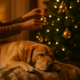 Chien stressé après les fêtes : comment l’aider à retrouver le calme
