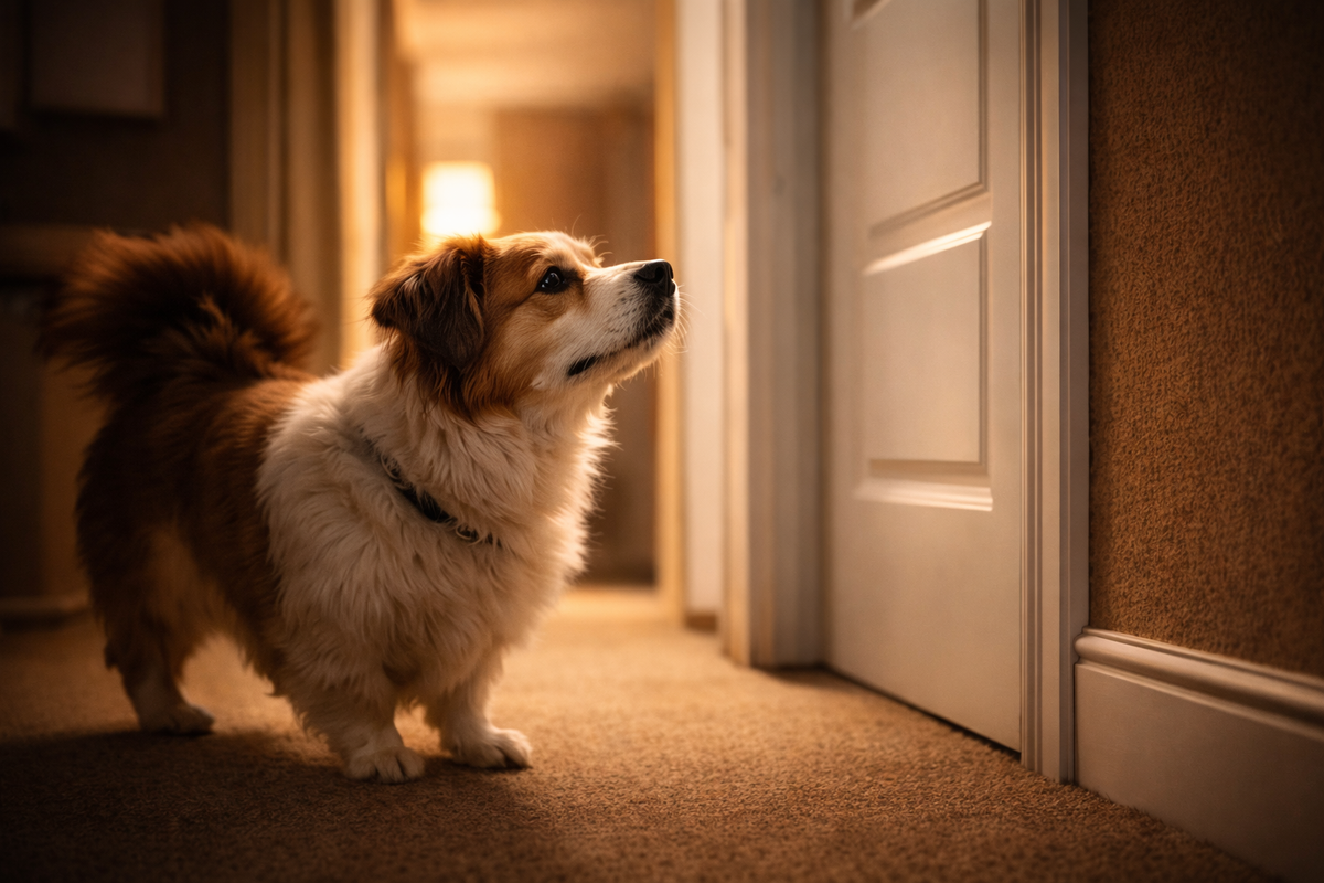 Mon chien aboie aux bruits du couloir : comment retrouver le calme en appartement