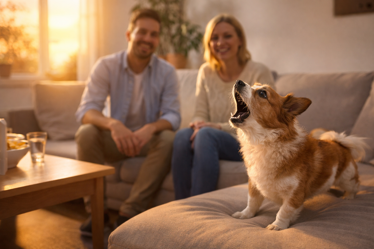 Mon chien aboie quand il y a des invités : comment retrouver le calme à la maison