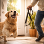 Mon chien aboie quand je prends la laisse : comment retrouver un départ calme