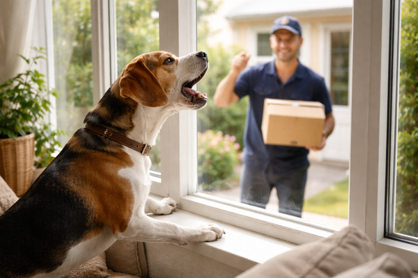 Mon chien aboie à la sonnette, au facteur ou au livreur : comment retrouver le calme