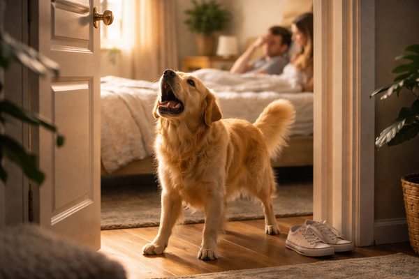 Mon chien aboie le matin : comment retrouver des réveils plus calmes