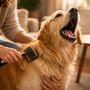 Mon chien aboie quand je le brosse : comment retrouver des soins plus calmes