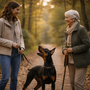 Mon chien aboie dès que je m’arrête pour parler à quelqu’un : comment le calmer sans couper la promenade