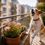 Mon chien aboie sur le balcon : comment retrouver le calme sans l’enfermer toute la journée