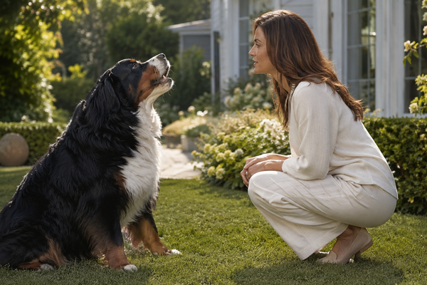 Bouvier Bernois qui aboie beaucoup : comment calmer son alerte sans casser sa douceur ?