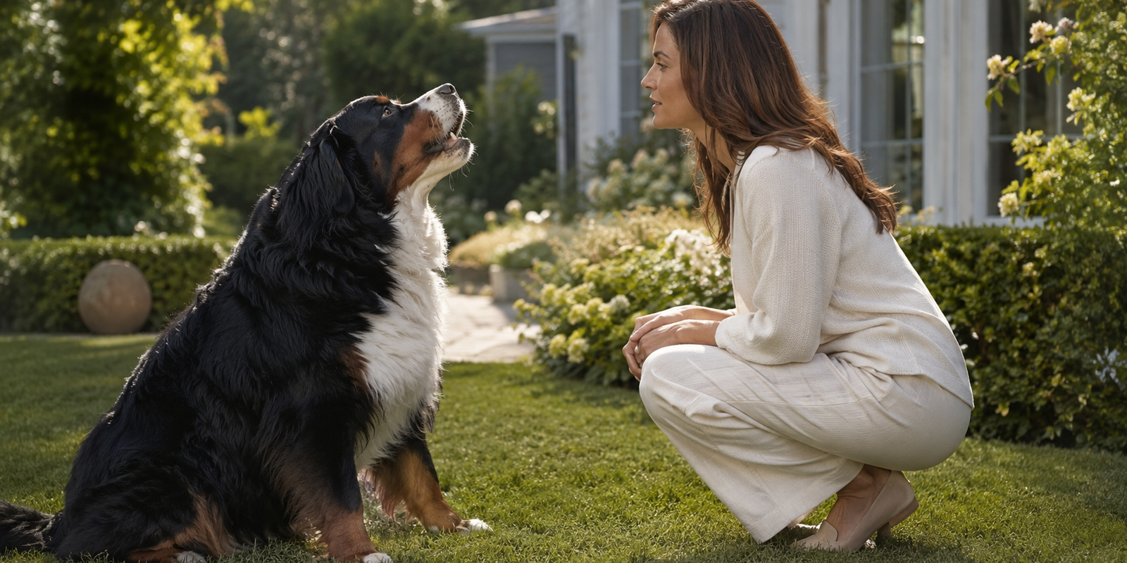 Bouvier Bernois qui aboie beaucoup : comment calmer son alerte sans casser sa douceur ?
