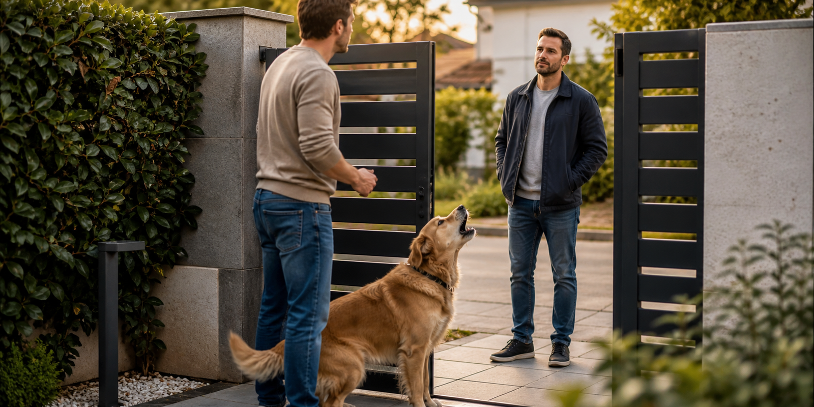 Mon chien aboie quand je parle à quelqu’un dehors : comment garder son calme sans couper la conversation ?