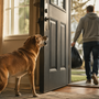 Mon chien aboie quand je sors les poubelles ou que je fais un aller-retour dehors : comment éviter la mini-crise ?