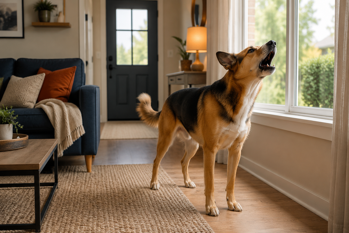 Mon chien aboie quand la maison redevient silencieuse : comment l’aider à ne pas rester en alerte ?
