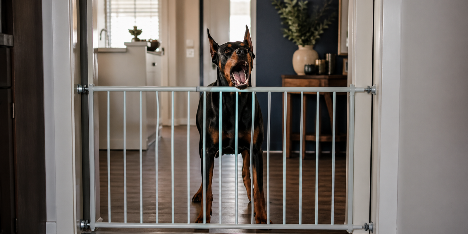 Mon chien aboie quand il doit rester derrière une barrière, une porte ou une séparation : comment calmer cette frustration ?