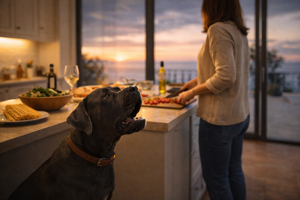 Mon chien aboie quand je cuisine : comment préparer le repas sans monter toute la maison en tension