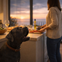 Mon chien aboie quand je cuisine : comment préparer le repas sans monter toute la maison en tension