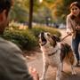 Mon chien aboie surtout sur les hommes : comment retrouver des sorties plus calmes