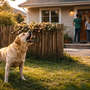 Mon chien aboie quand on frappe chez le voisin : comment le calmer sans vivre en alerte