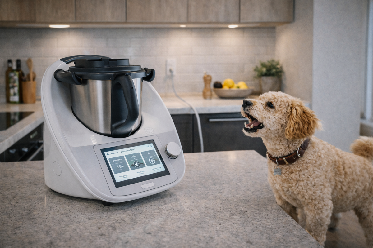 Mon chien aboie au blender, au mixeur ou au robot de cuisine : comment retrouver le calme