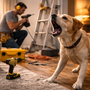 Mon chien aboie sur les bruits de travaux : comment l’aider à retrouver le calme