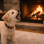 Chien qui aboie au feu, à la cheminée ou au poêle à bois : comment retrouver le calme
