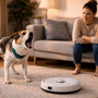 Chien qui aboie sur le robot aspirateur : que faire ?