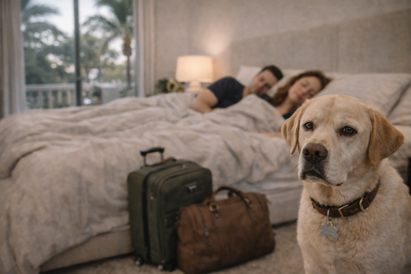 Chien qui aboie quand de la famille ou des amis dorment à la maison : comment retrouver le calme la nuit