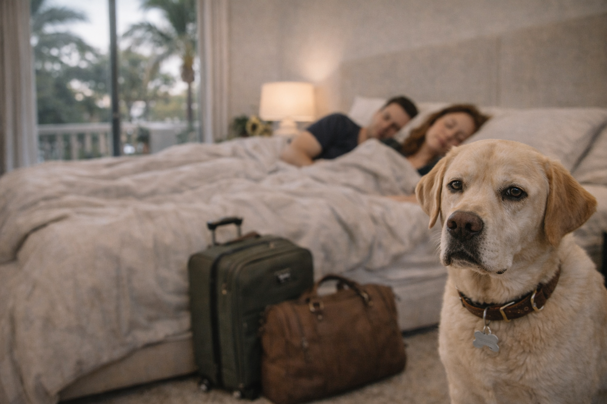 Chien qui aboie quand de la famille ou des amis dorment à la maison : comment retrouver le calme la nuit