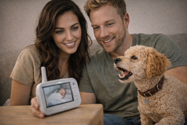 Mon chien aboie au babyphone ou à une voix enregistrée : comment retrouver le calme