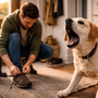 Mon chien aboie quand je prends mes clés ou mets mes chaussures : comment calmer l’anticipation du départ