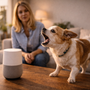 Mon chien aboie sur Alexa, Google Home ou une enceinte connectée : comment le calmer sans le brusquer