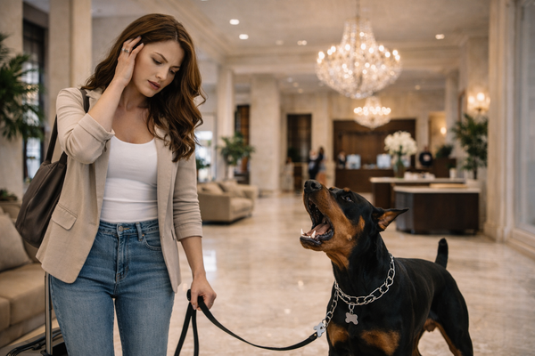 Chien qui aboie à l’hôtel, en Airbnb ou en location de vacances : comment retrouver du calme rapidement