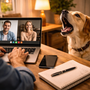 Mon chien aboie au téléphone ou en visio : comment retrouver des appels plus calmes