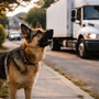 Mon chien aboie sur les camions ou les bus : comment le calmer sans se mettre en danger